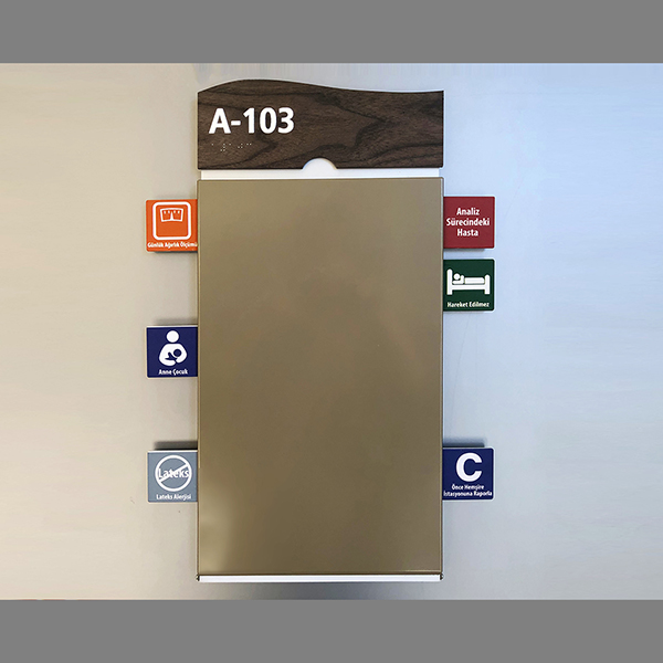 Patient Figure Board - Patient Figures - Hospital Board - Patient Head Board