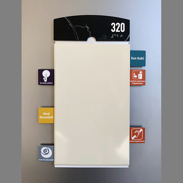 Patient Figure Board - Patient Figures - Hospital Board - Patient Head Board