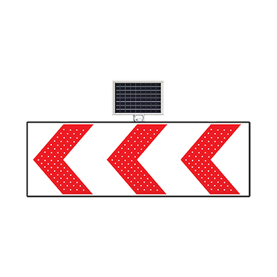 Solar Powered Road Warning Signs - Led Traffic Signage