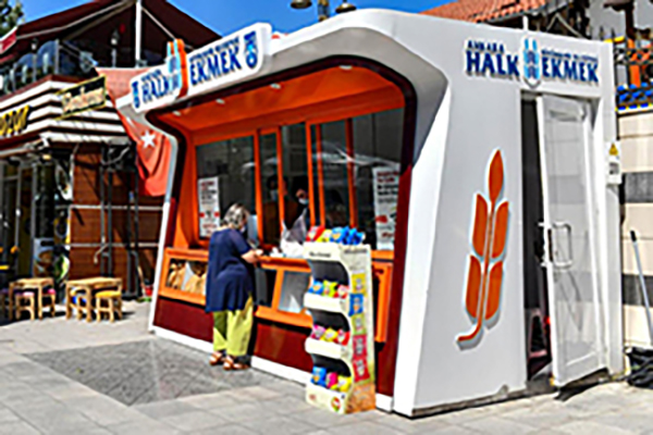 Kiosk - Satış Kioskları - Satış Büfeleri - Halk Ekmek