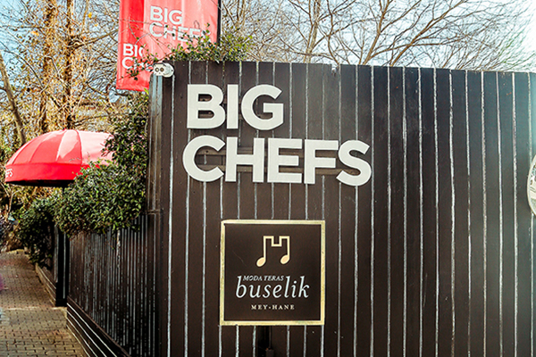 Restaurant Cephe Tabelası - Işıklı Kutu Harf - Big Chef - Pleksi Kutu Harf - Alüminyum Kutu Harf