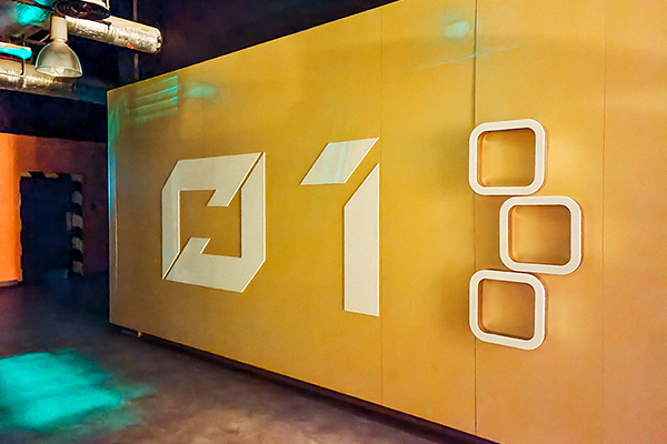 Acrylic box letters, Hospital Signage