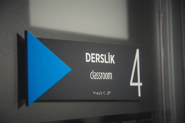 acrylic door signage