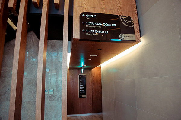 Acrylic Panel Identification Signage, Floor Information Sign, Directional Sign, Hotel Signage	