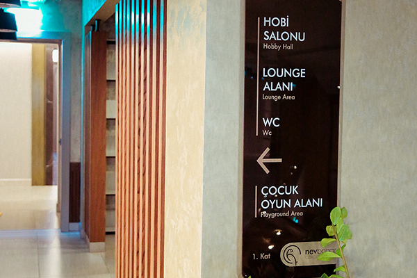 Acrylic Panel Signage, Floor Information Sign, Directional Sign, Hotel Signage