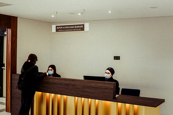acrylic suspended floor information, directional sign	