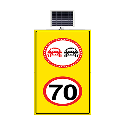 Solar Powered Road Speed Limit Signs - LED Signage