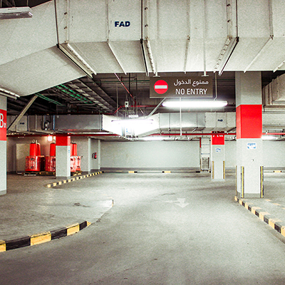 Car Park Sign Board - Suspended Signage - Ceiling Signage