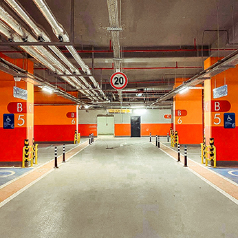 Car Park Signage - Parking Wayfinding - Suspended Sign