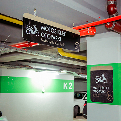 Car Park Signage - Suspended Sign - Wall Signage