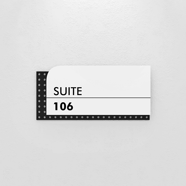 Connect System Door Number Signage