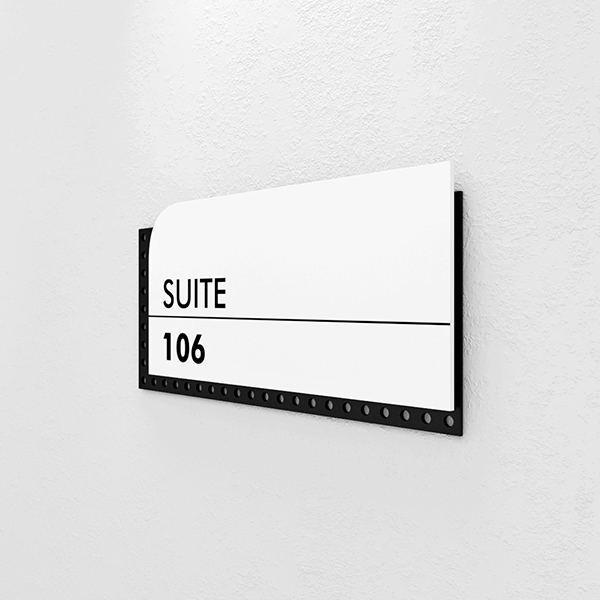 Connect System Door Number Signage