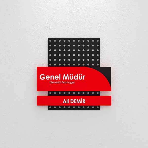 Connect System Door Signage