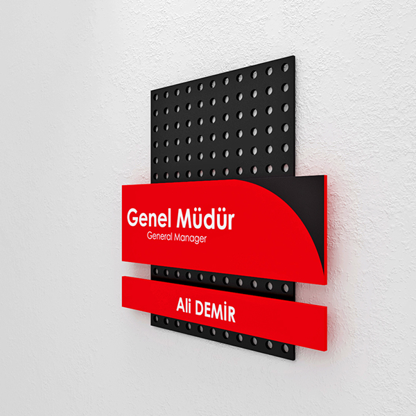 Connect System Door Signage