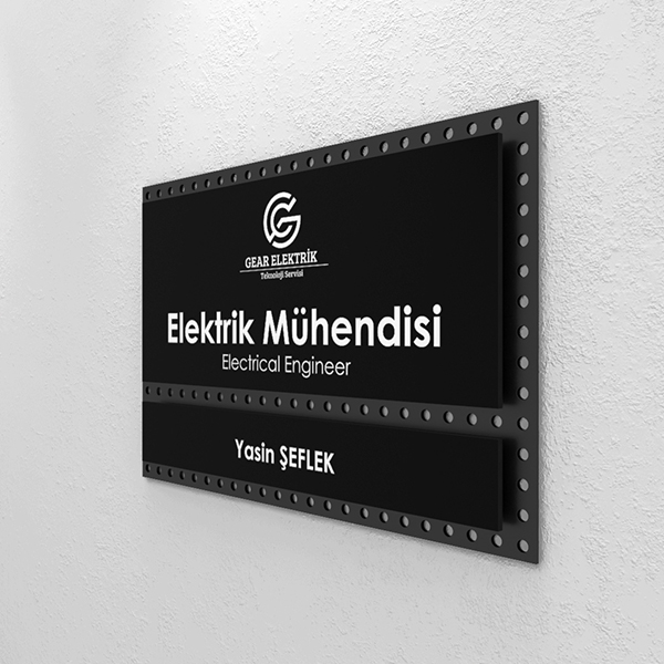 Connect System Door Signage