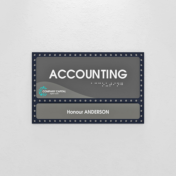 Connect System Door Signage