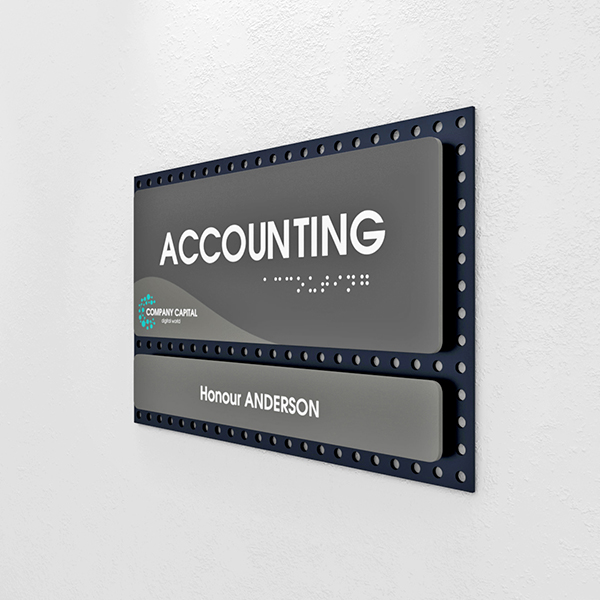 Connect System Door Signage