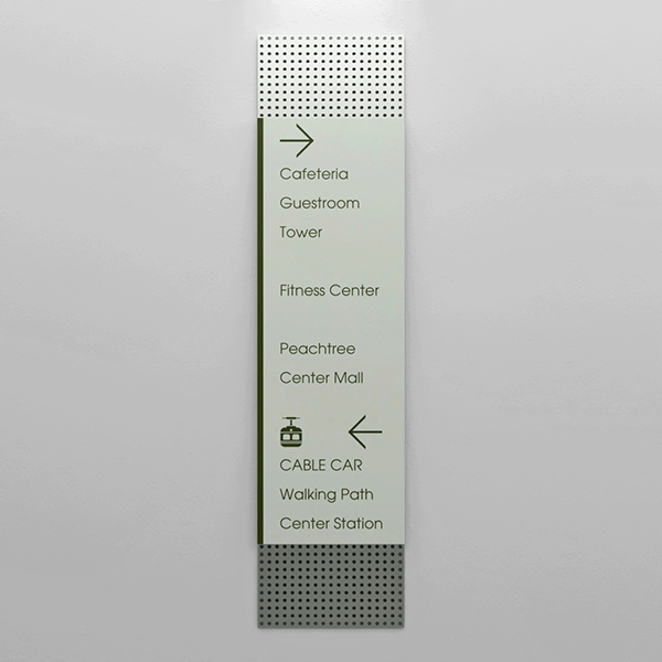 Connect System Floor Information Signage