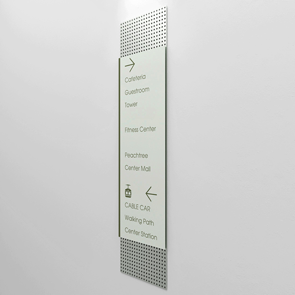 Connect System Floor Information Signage