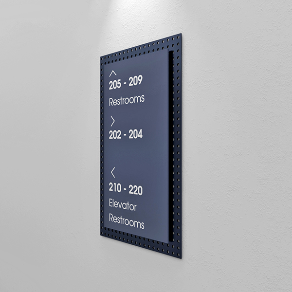 Connect System Floor Information Signage