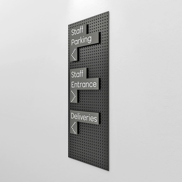 Connect System Floor Information Signage