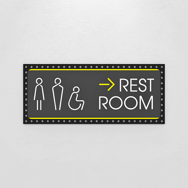 Connect System Pictogram Signage