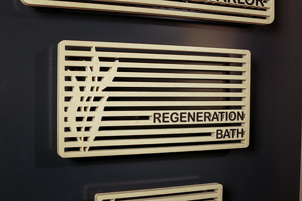 Corian Hotel Identification Signage