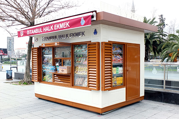 Kiosk - Satış Kioskları - Satış Büfeleri - Halk Ekmek