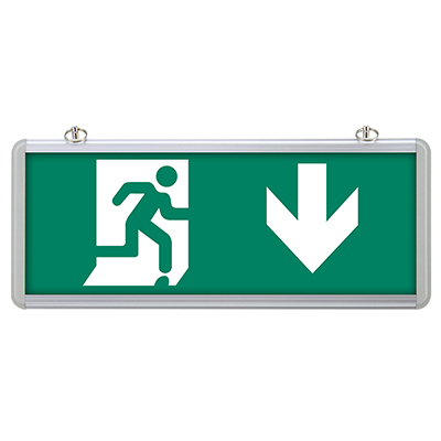 Emergency Exit Right / Left - Fire Safety Signs