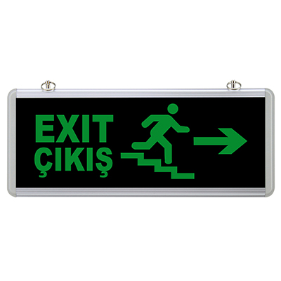 Escape Sign - Exit Light - Fire Sign