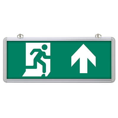 Fire Exit Signage - Suspended Emergency Light