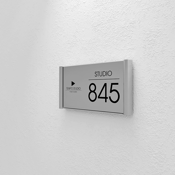 Flat System Door Number Signage