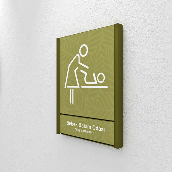 Flat System Pictogram Signage