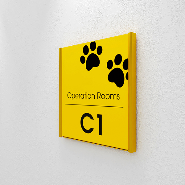 Flat System Pictogram Signage