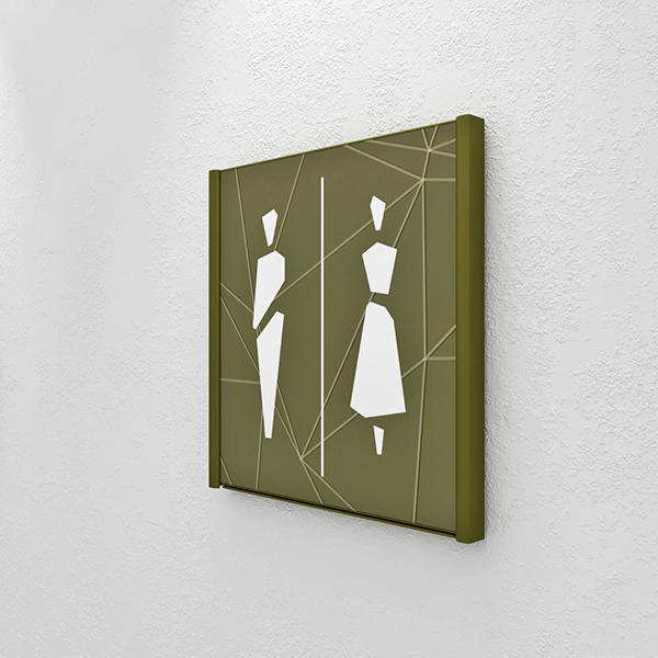 Flat System Pictogram Signage