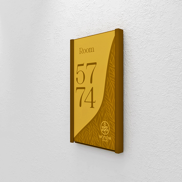 Flat System Pictogram Signage