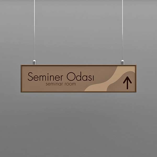 Flat System Suspended Signage