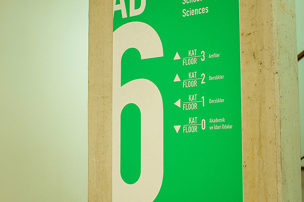 Foam Board, Digital Print Floor Information Sign