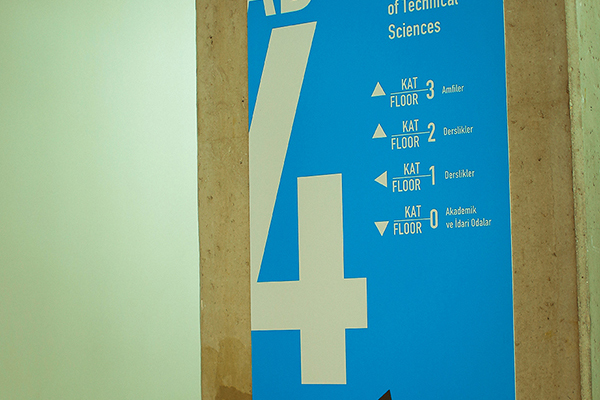 Foam Board, Digital Print Floor Information Sign