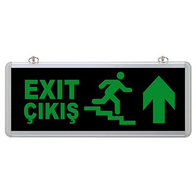 Hallway Exit Sign - Exit Light - Fire Exit