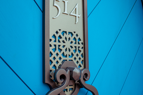 Hotel Door Number, Aluminum, Acrylic Door number signage	