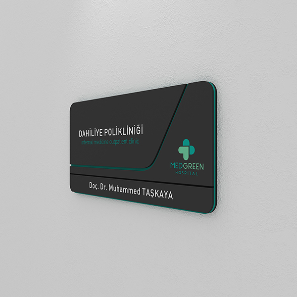 Magnet System Door Signage