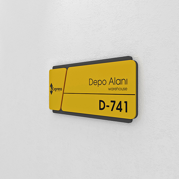 Magnet System Door Signage