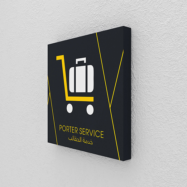 Magnet System Pictogram Signage