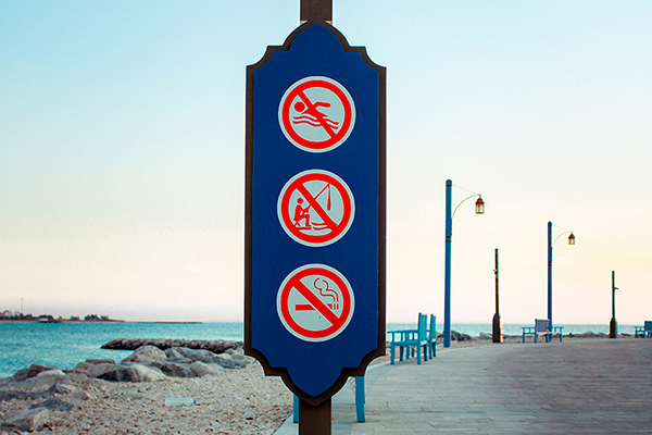 Marina Freestanding Sign - Totem - Regulation Signage