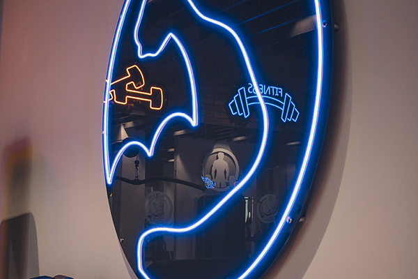 Neon Signage, GYM Signage, Illuminated Signage