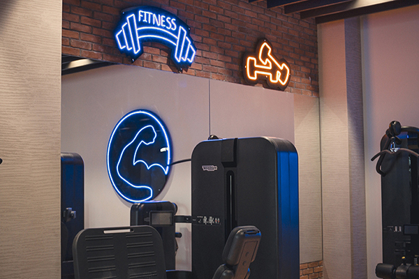 Neon Signage, GYM Signage, Illuminated Signage