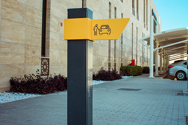 Parking Sign - Finger Post - Signage - Wayfinding