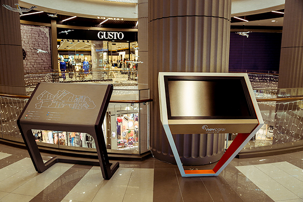 Shopping Mall Map - Map -  Digital Screen Signage