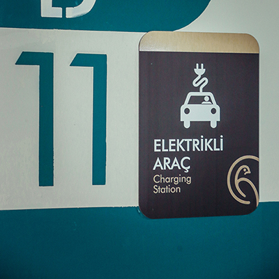 Wall Mounted Signage - Car Park Wayfinding - Acrylic Signage Board